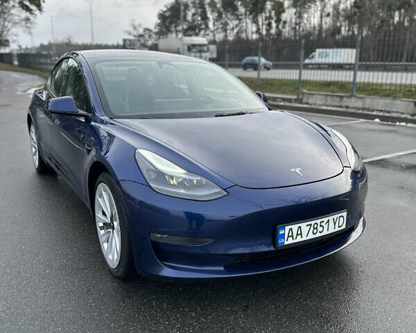 Синий Тесла Модель 3, объемом двигателя 0 л и пробегом 192 тыс. км за 15500 $, фото 2 на Automoto.ua