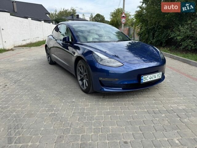 Синій Тесла Модель 3, об'ємом двигуна 0 л та пробігом 129 тис. км за 19200 $, фото 3 на Automoto.ua