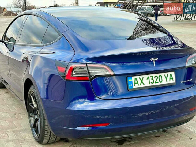 Синий Тесла Модель 3, объемом двигателя 0 л и пробегом 87 тыс. км за 19000 $, фото 3 на Automoto.ua
