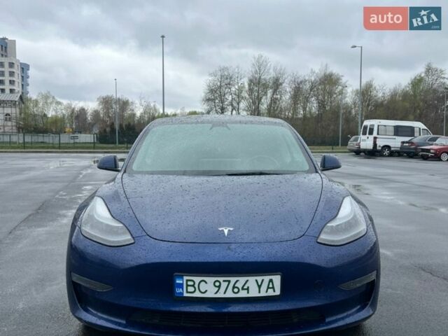 Синий Тесла Модель 3, объемом двигателя 0 л и пробегом 95 тыс. км за 15900 $, фото 2 на Automoto.ua