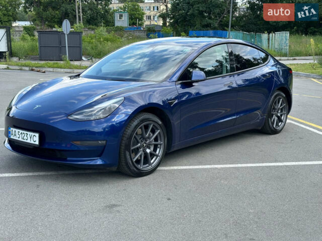Синий Тесла Модель 3, объемом двигателя 0 л и пробегом 109 тыс. км за 20900 $, фото 1 на Automoto.ua