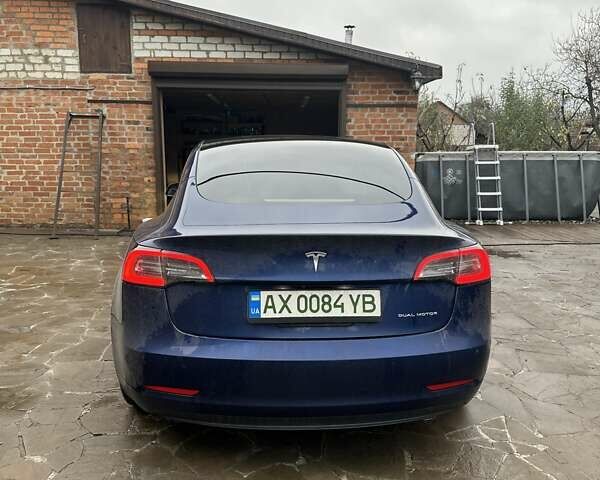 Синий Тесла Модель 3, объемом двигателя 0 л и пробегом 55 тыс. км за 21000 $, фото 3 на Automoto.ua