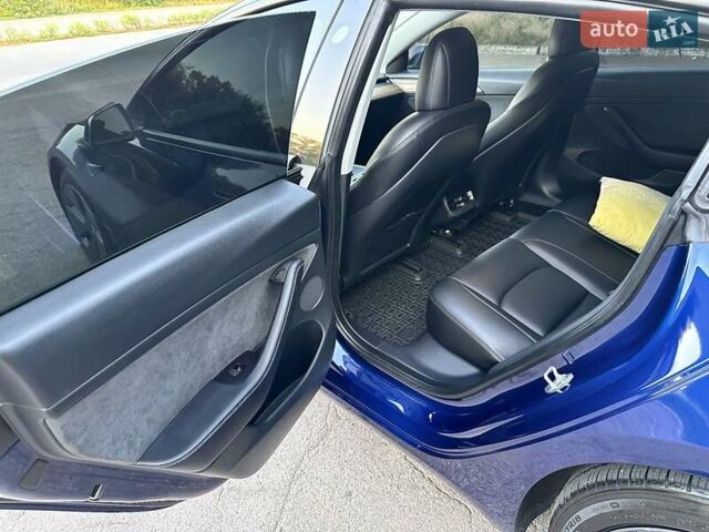 Тесла Модель 3 2022 в Днепре (Днепропетровске) на Automoto.ua Синий Тесла Модель 3, объемом двигателя 0 л и пробегом 28 тыс. км за 23500 $, фото 15 на Automoto.ua