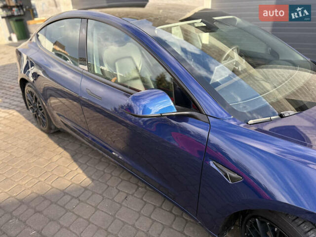 Синий Тесла Модель 3, объемом двигателя 0 л и пробегом 198 тыс. км за 15500 $, фото 5 на Automoto.ua