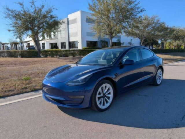 Синий Тесла Модель 3, объемом двигателя 0 л и пробегом 28 тыс. км за 9200 $, фото 2 на Automoto.ua