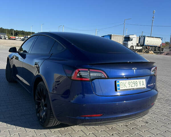 Синій Тесла Модель 3, об'ємом двигуна 0 л та пробігом 28 тис. км за 24500 $, фото 3 на Automoto.ua