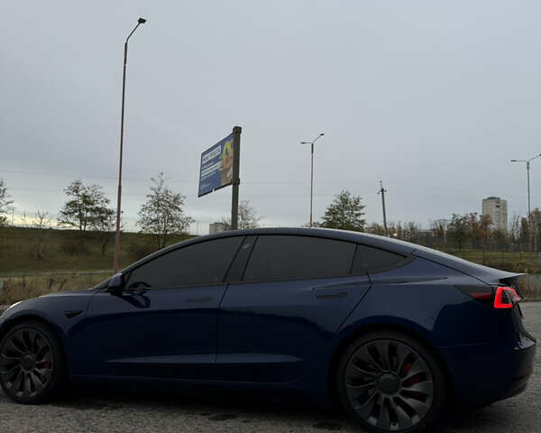 Тесла Модель 3 2022 в Харькове на Automoto.ua Синий Тесла Модель 3, объемом двигателя 0 л и пробегом 52 тыс. км за 24999 $, фото 7 на Automoto.ua