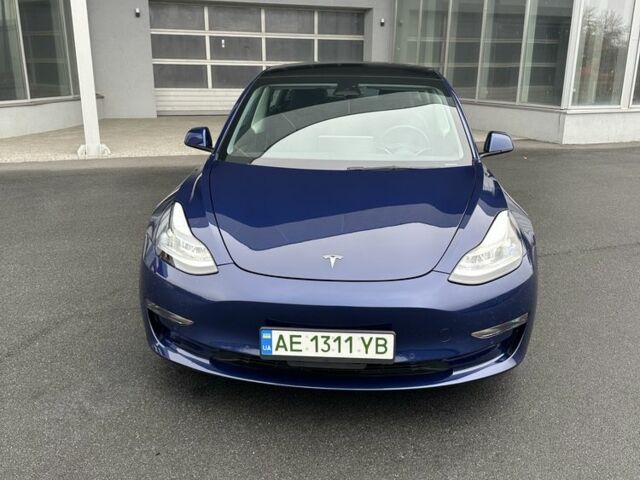Синий Тесла Модель 3, объемом двигателя 0 л и пробегом 56 тыс. км за 22000 $, фото 3 на Automoto.ua