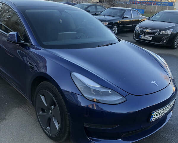 Синий Тесла Модель 3, объемом двигателя 0 л и пробегом 22 тыс. км за 26000 $, фото 14 на Automoto.ua
