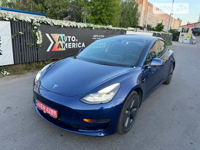 Синій Тесла Модель 3, об'ємом двигуна 0 л та пробігом 112 тис. км за 20800 $, фото 1 на Automoto.ua