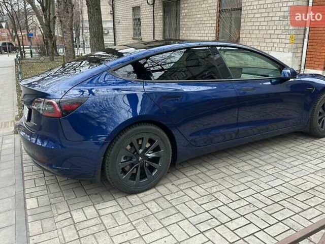 Синій Тесла Модель 3, об'ємом двигуна 0 л та пробігом 80 тис. км за 23500 $, фото 3 на Automoto.ua