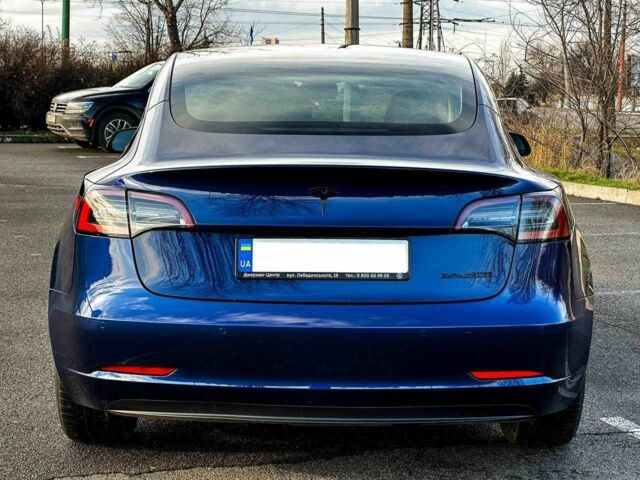 Синий Тесла Модель 3, объемом двигателя 0 л и пробегом 17 тыс. км за 13000 $, фото 3 на Automoto.ua