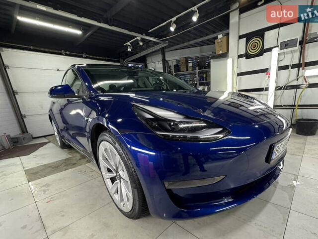 Синій Тесла Модель 3, об'ємом двигуна 0 л та пробігом 145 тис. км за 22900 $, фото 3 на Automoto.ua