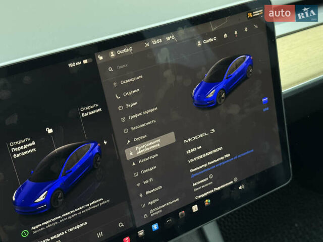Синій Тесла Модель 3, об'ємом двигуна 0 л та пробігом 97 тис. км за 18700 $, фото 33 на Automoto.ua