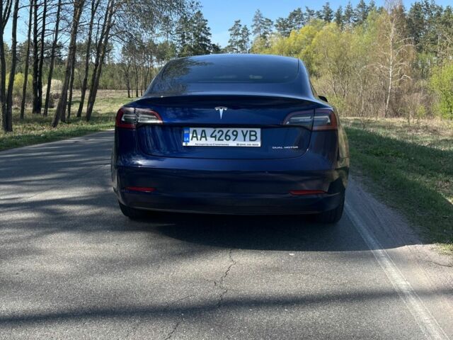 Синій Тесла Модель 3, об'ємом двигуна 0 л та пробігом 52 тис. км за 25000 $, фото 6 на Automoto.ua