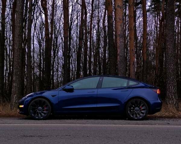 Синий Тесла Модель 3, объемом двигателя 0 л и пробегом 45 тыс. км за 24700 $, фото 23 на Automoto.ua
