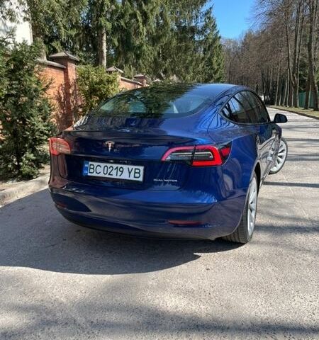 Синий Тесла Модель 3, объемом двигателя 0 л и пробегом 32 тыс. км за 23900 $, фото 9 на Automoto.ua