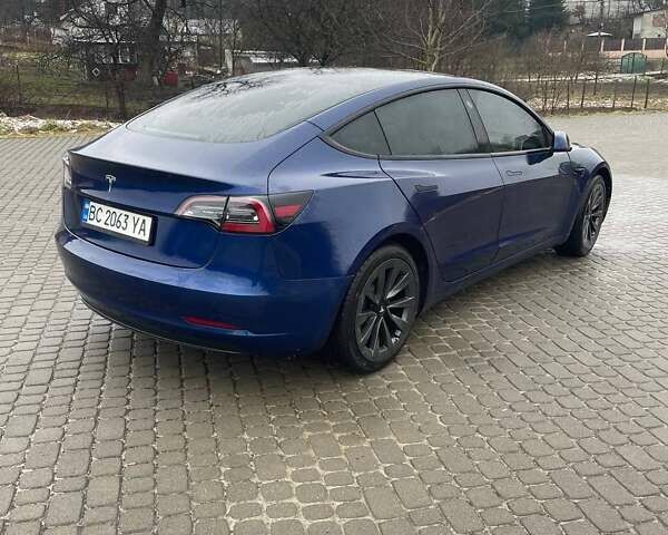 Синий Тесла Модель 3, объемом двигателя 0 л и пробегом 23 тыс. км за 20500 $, фото 5 на Automoto.ua