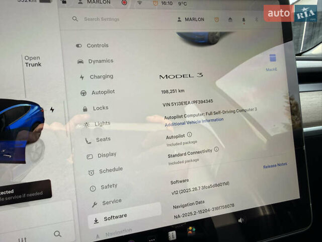 Синий Тесла Модель 3, объемом двигателя 0 л и пробегом 198 тыс. км за 15500 $, фото 31 на Automoto.ua