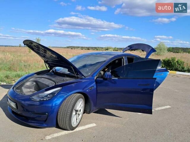 Синій Тесла Модель 3, об'ємом двигуна 0 л та пробігом 80 тис. км за 20777 $, фото 4 на Automoto.ua