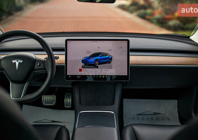 Синій Тесла Модель 3, об'ємом двигуна 0 л та пробігом 27 тис. км за 34999 $, фото 39 на Automoto.ua