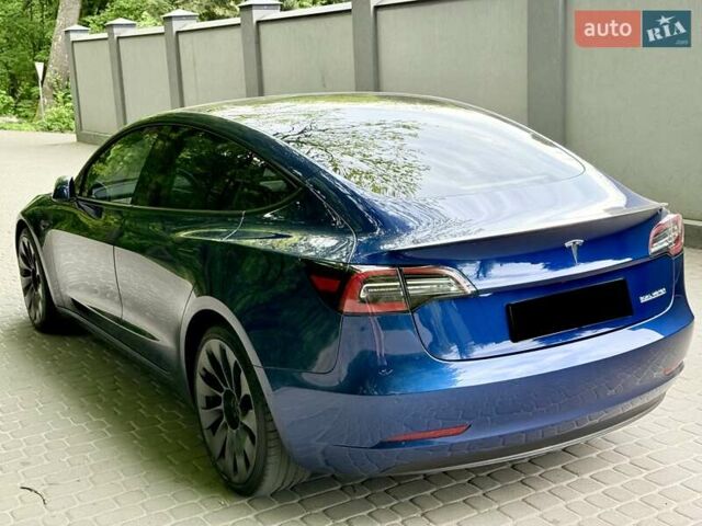 Синий Тесла Модель 3, объемом двигателя 0 л и пробегом 31 тыс. км за 23500 $, фото 12 на Automoto.ua