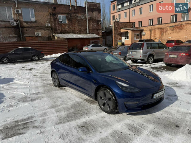 Синій Тесла Модель 3, об'ємом двигуна 0 л та пробігом 82 тис. км за 22900 $, фото 1 на Automoto.ua