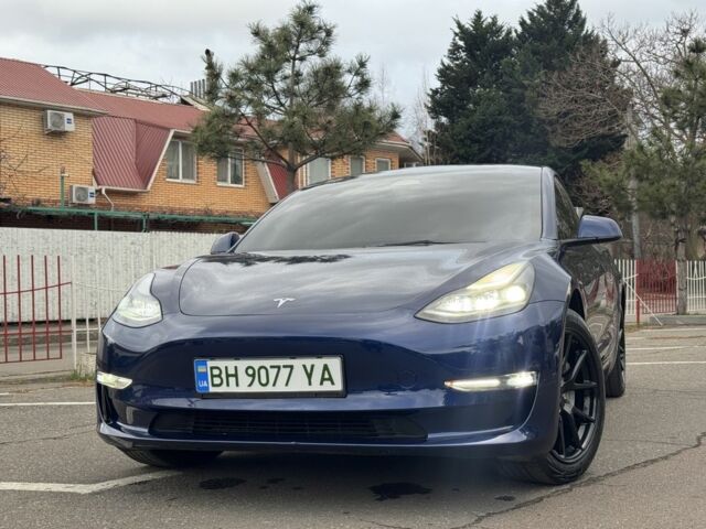 Синий Тесла Модель 3, объемом двигателя 0 л и пробегом 59 тыс. км за 20500 $, фото 2 на Automoto.ua