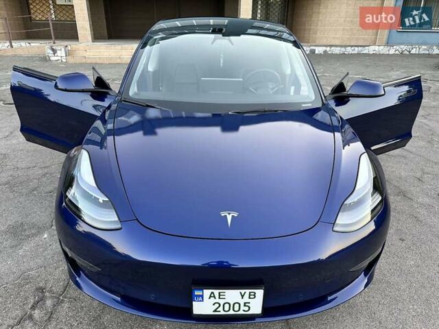 Тесла Модель 3 2022 в Днепре (Днепропетровске) на Automoto.ua Синий Тесла Модель 3, объемом двигателя 0 л и пробегом 28 тыс. км за 23500 $, фото 30 на Automoto.ua