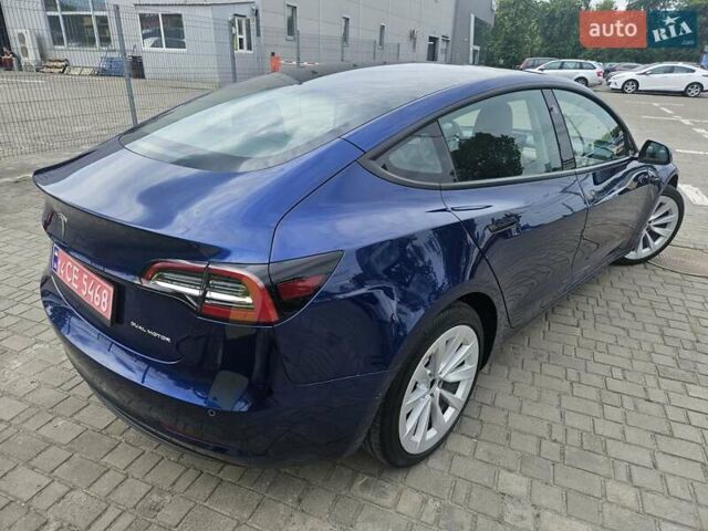 Синий Тесла Модель 3, объемом двигателя 0 л и пробегом 85 тыс. км за 19300 $, фото 3 на Automoto.ua