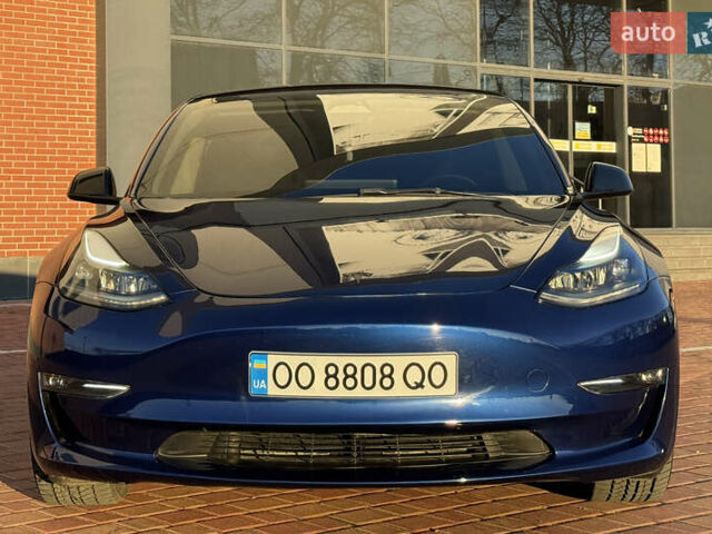 Синий Тесла Модель 3, объемом двигателя 0 л и пробегом 20 тыс. км за 18900 $, фото 1 на Automoto.ua