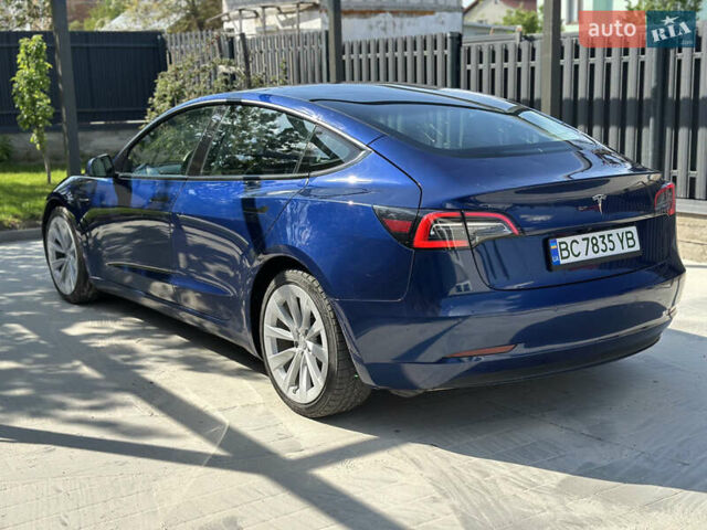 Синий Тесла Модель 3, объемом двигателя 0 л и пробегом 123 тыс. км за 15600 $, фото 3 на Automoto.ua