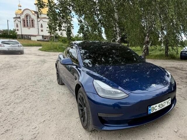 Синій Тесла Модель 3, об'ємом двигуна 0 л та пробігом 81 тис. км за 17100 $, фото 1 на Automoto.ua