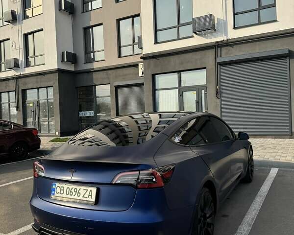Синій Тесла Модель 3, об'ємом двигуна 0 л та пробігом 79 тис. км за 26500 $, фото 11 на Automoto.ua