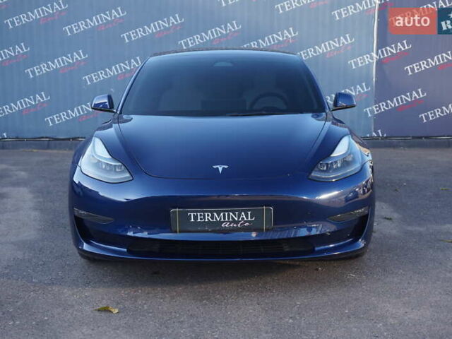 Синий Тесла Модель 3, объемом двигателя 0 л и пробегом 58 тыс. км за 22900 $, фото 2 на Automoto.ua