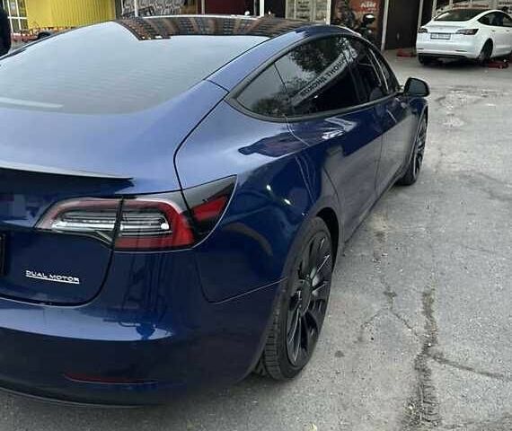 Тесла Модель 3 2022 у Львові на Automoto.ua Синій Тесла Модель 3, об'ємом двигуна 0 л та пробігом 36 тис. км за 18000 $, фото 5 на Automoto.ua