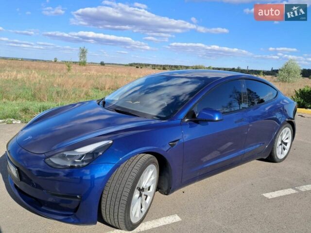 Синій Тесла Модель 3, об'ємом двигуна 0 л та пробігом 174 тис. км за 17777 $, фото 1 на Automoto.ua