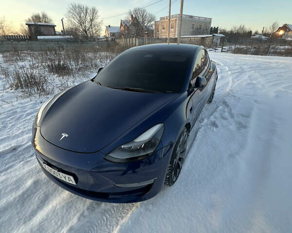 Синий Тесла Модель 3, объемом двигателя 0 л и пробегом 86 тыс. км за 25000 $, фото 7 на Automoto.ua