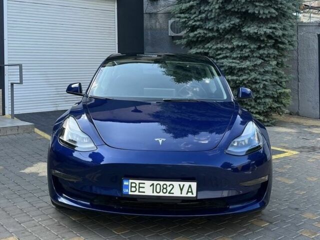 Синий Тесла Модель 3, объемом двигателя 0 л и пробегом 26 тыс. км за 23500 $, фото 1 на Automoto.ua