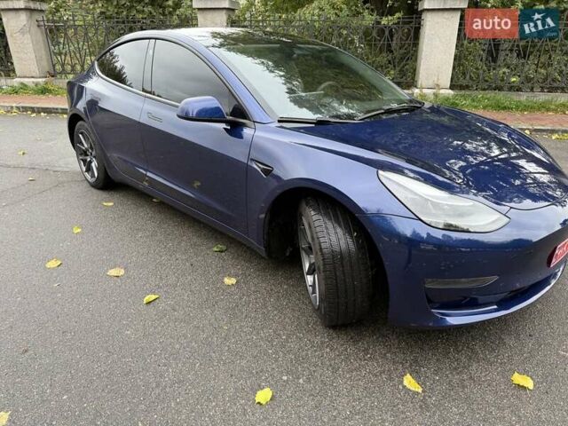 Тесла Модель 3 2022 у Умани на Automoto.ua Синій Тесла Модель 3, об'ємом двигуна 0 л та пробігом 53 тис. км за 19700 $, фото 4 на Automoto.ua
