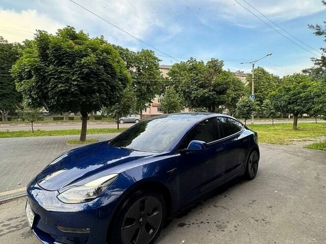 Синій Тесла Модель 3, об'ємом двигуна 0 л та пробігом 95 тис. км за 18999 $, фото 1 на Automoto.ua