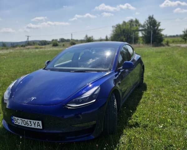 Синий Тесла Модель 3, объемом двигателя 0 л и пробегом 93 тыс. км за 21500 $, фото 15 на Automoto.ua