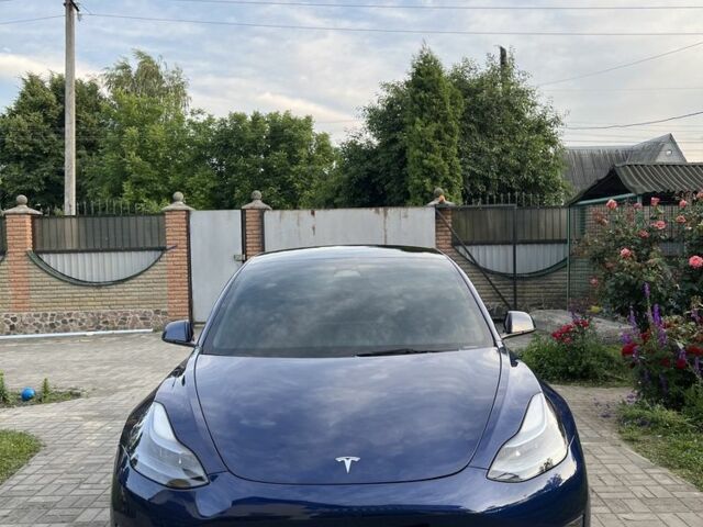 Синій Тесла Модель 3, об'ємом двигуна 0 л та пробігом 30 тис. км за 26500 $, фото 1 на Automoto.ua