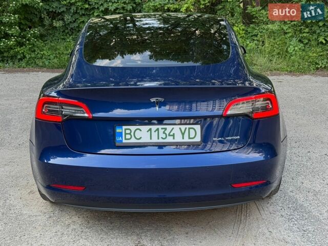 Синий Тесла Модель 3, объемом двигателя 0 л и пробегом 82 тыс. км за 20500 $, фото 9 на Automoto.ua