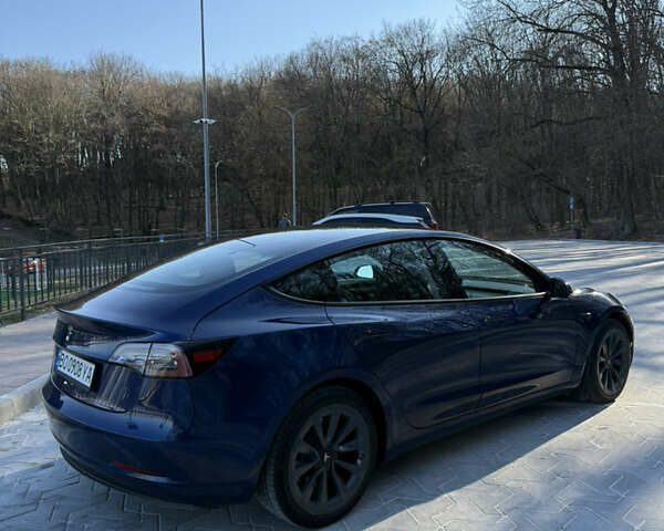Синий Тесла Модель 3, объемом двигателя 0 л и пробегом 48 тыс. км за 17500 $, фото 4 на Automoto.ua