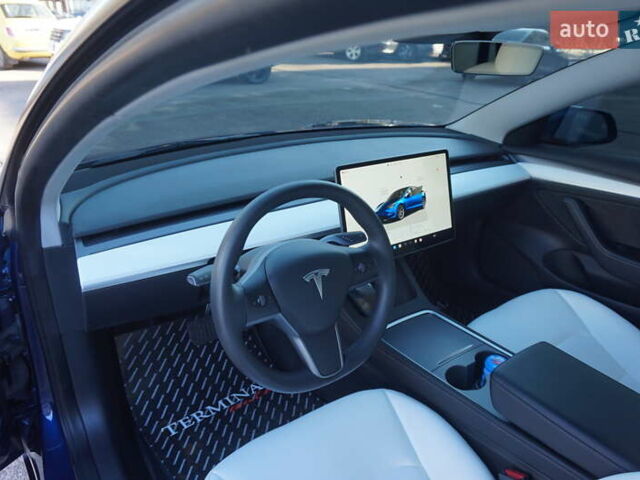 Синий Тесла Модель 3, объемом двигателя 0 л и пробегом 58 тыс. км за 22900 $, фото 37 на Automoto.ua