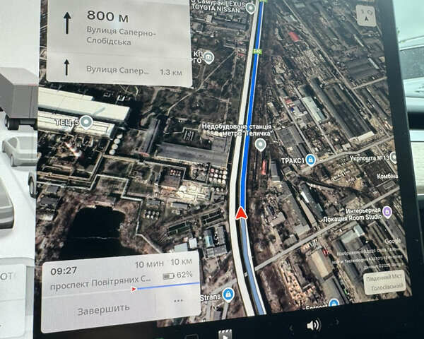 Синий Тесла Модель 3, объемом двигателя 0 л и пробегом 74 тыс. км за 21000 $, фото 15 на Automoto.ua