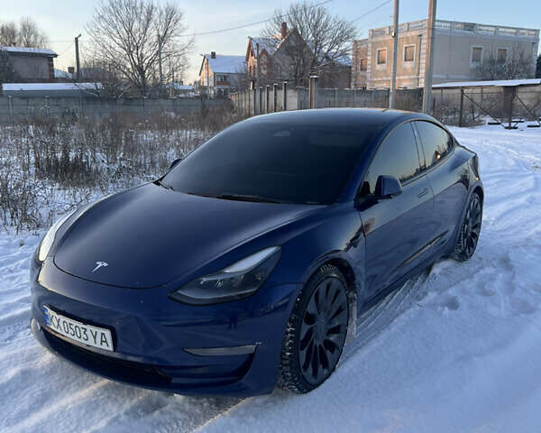 Синий Тесла Модель 3, объемом двигателя 0 л и пробегом 86 тыс. км за 25000 $, фото 12 на Automoto.ua