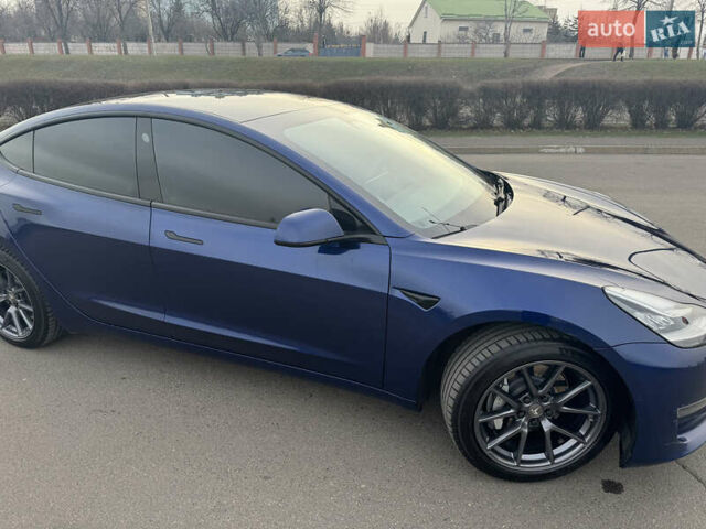 Синий Тесла Модель 3, объемом двигателя 0 л и пробегом 92 тыс. км за 19990 $, фото 5 на Automoto.ua