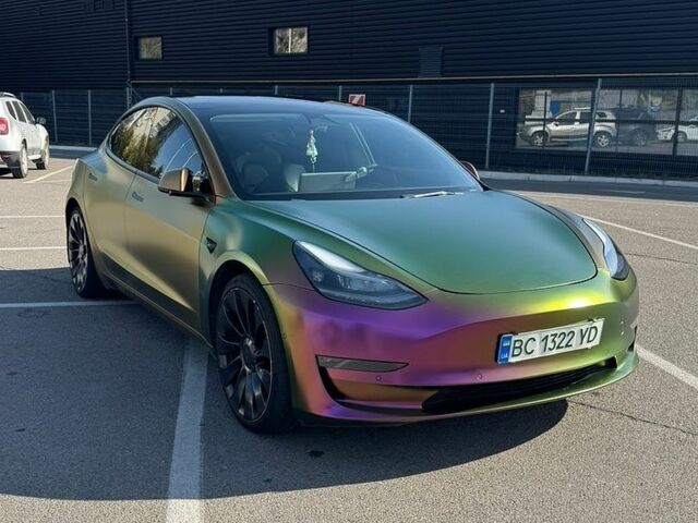 Синій Тесла Модель 3, об'ємом двигуна 0 л та пробігом 94 тис. км за 27500 $, фото 2 на Automoto.ua